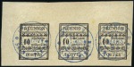 Stamp of Colonies françaises » Réunion TAXE 1889-1903, Petit ensemble des taxe 1 à 5 et C