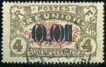 Stamp of Colonies françaises » Réunion 1907-47, Collection en deux albums avec chaque tim