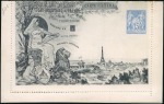Stamp of France 1886-1940, CARTES-LETTRES en 4 albums incluant les