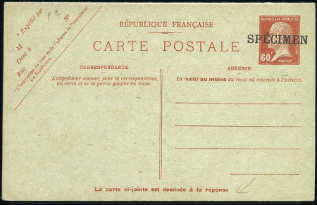 Stamp of France 1878-1980, Collection en 14 albums des entiers pos