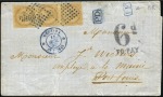 Stamp of Colonies françaises » Réunion 1793-1935, Très belle étude sur la POSTE MARITIME 