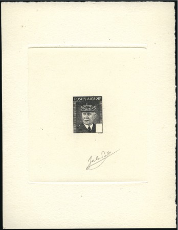 Stamp of Colonies françaises » Algérie 1936-47, 50 épreuves d'artiste dont projets non ad