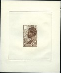 Stamp of Colonies françaises » Colonies Francaise Collections et Lots 1938-42, COTE D'IVOIRE- CAMEROUN 20 épreuves d'art