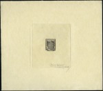 Stamp of France 1942-43, Blasons: huit épreuves d'artiste unicolor