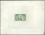 Stamp of France 1936-47, Lot important de +120 épreuves d'artiste 