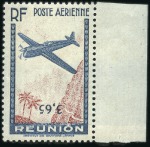 Stamp of Colonies françaises » Réunion 1852-1947, Ensemble important avec doubles dont va