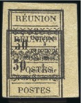 Stamp of Colonies françaises » Réunion 1852-1947, Ensemble important avec doubles dont va