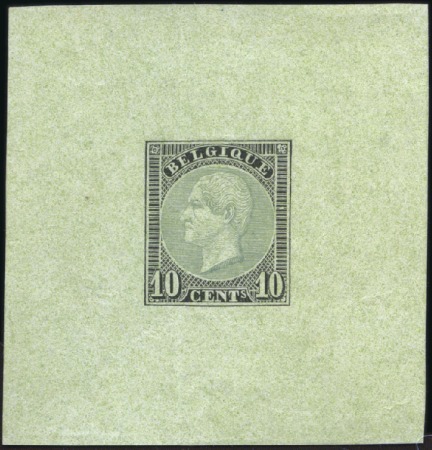 Stamp of Belgium » Belgique. Léopold 1er - Nouveau Type - La Genèse Période de la Commission, Proposition de C. Wiener
