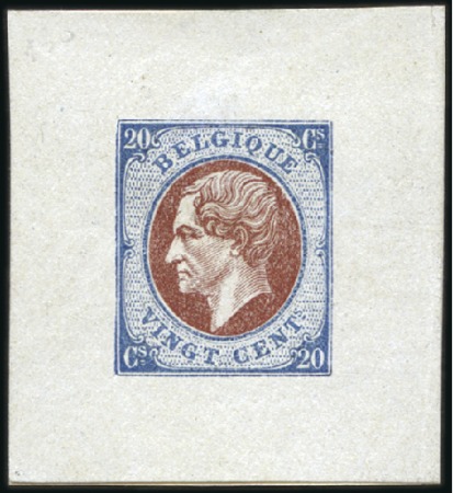 Stamp of Belgium » Belgique. Léopold 1er - Nouveau Type - La Genèse Période de la Commission, Proposition de J. Dargen