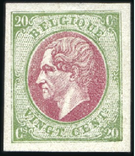 Stamp of Belgium » Belgique. Léopold 1er - Nouveau Type - La Genèse Période de la Commission, Proposition de J. Dargen
