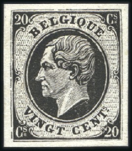 Stamp of Belgium » Belgique. Léopold 1er - Nouveau Type - La Genèse Période de la Commission, Proposition de J. Dargen