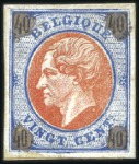 Stamp of Belgium » Belgique. Léopold 1er - Nouveau Type - La Genèse Période de la Commission, Proposition de J. Dargen