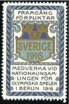 Stamp of Olympics 1906-1960, VIGNETTES: A wonderful collection neatl