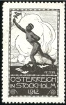 Stamp of Olympics 1906-1960, VIGNETTES: A wonderful collection neatl