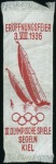 Stamp of Germany » German Empire » German Empire, 1933/45 Third Reich Kiel Opening and Closing ceremony ribbons, 31x93mm