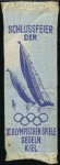 Stamp of Germany » German Empire » German Empire, 1933/45 Third Reich Kiel Opening and Closing ceremony ribbons, 31x93mm