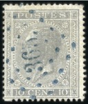 Stamp of Belgium » Belgique. Léopold 1er - Nouveau Type - Émission Groupe de 32 items sur pages d'Anatoly Karpov dont