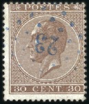 Stamp of Belgium » Belgique. Léopold 1er - Nouveau Type - Émission Groupe de 32 items sur pages d'Anatoly Karpov dont