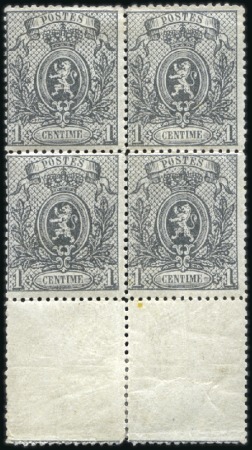 Stamp of Belgium » Belgique. 1866-67 Petit Lion - Émission Petite collection sur sept pages d'Anatoly Karpov 