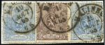 Stamp of Belgium » Belgique. 1866-67 Petit Lion - Émission Petite collection sur sept pages d'Anatoly Karpov 