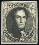 Stamp of Belgium » Belgique. 1849 Médaillons (filigrane encadré) - La Genèse - Épreuves Épreuve de la planche: 40 centimes, lot de six exe
