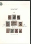 Stamp of Turkey » Tughra Issue » 1863-65 1st Printing: Narrow Spaced, Thin Paper 5pi black on rose & red, attractive selection of c