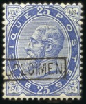 Stamp of Belgium » Belgique. 1883 Nouvelles valeurs - Émission Série des quatre valeurs émises avec surcharge SPE
