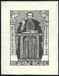Stamp of Belgium » General issues from 1894 onwards 1932 Cardinal Mercier, trois épreuves des trois va
