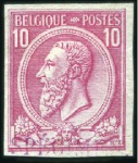Stamp of Belgium » Belgique. 1884-91 Nouveaux types, nouvelles valeurs - Émission Groupe de 24 timbres montrant différents types de 