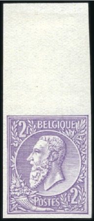 Stamp of Belgium » Belgique. 1884-91 Nouveaux types, nouvelles valeurs - La Genèse Réimpression de 1945: série complète de 10 valeurs