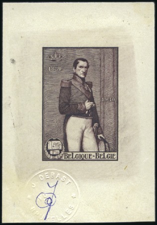 Stamp of Belgium » General issues from 1894 onwards 1930 Centenaire de l’indépendance,  un essai