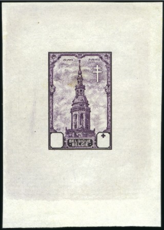 Stamp of Belgium » General issues from 1894 onwards 1938 Les Beffrois, types Furnes, Namur & Alost, si