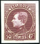 Stamp of Belgium » General issues from 1894 onwards 1929-41 Grand Montenez, épreuves des coins définit