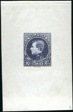 Stamp of Belgium » General issues from 1894 onwards 1929-41 Grand Montenez, type non-adopté "FRS", 10F