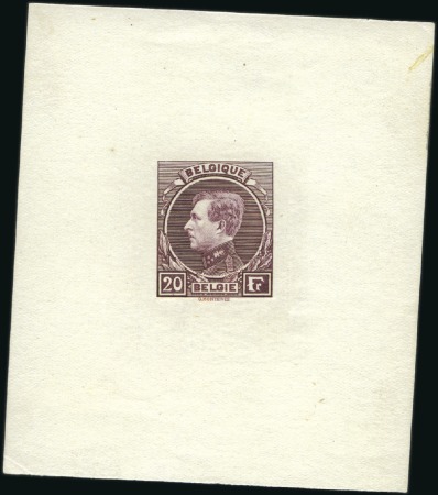 Stamp of Belgium » General issues from 1894 onwards 1929-41 Grand Montenez, type adopté "FR", les quat