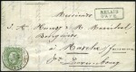 Stamp of Belgium » Belgique. 1869-83 Nouveaux types et nouvelles valeurs - Émission RELAIS: Lot de 33 documents avec oblitérations de 