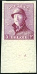 Stamp of Belgium » General issues from 1894 onwards 1919-20 Roi Casqué, la série complète non-dentelée
