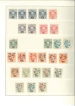 Stamp of Unknown 1910 Attractive duplicated selection on three albu
