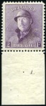 Stamp of Belgium » General issues from 1894 onwards 1919-20 Roi Casqué, lot montrant numéros de planch