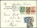 Stamp of Belgium » General issues from 1894 onwards 1914-18, Emission Pellens quelques lettres sur cin