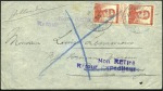 Stamp of Belgium » General issues from 1894 onwards 1914-18, Emission Pellens quelques lettres sur cin