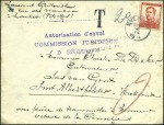 Stamp of Belgium » General issues from 1894 onwards 1914-18, Emission Pellens quelques lettres sur cin