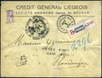 Stamp of Belgium » General issues from 1894 onwards 1914-18, Emission Pellens quelques lettres sur cin