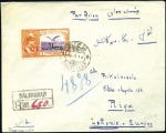Stamp of Unknown 1935 Aerial Post Issue Overprinted "Iran": Special