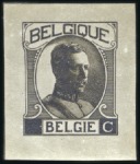 Stamp of Belgium » General issues from 1894 onwards 1922-27 Houyoux, deux épreuves photographiques de 