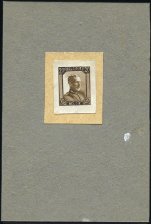 Stamp of Belgium » General issues from 1894 onwards 1922-27 Houyoux, épreuve photographique de L.Greuz