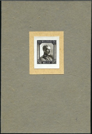 Stamp of Belgium » General issues from 1894 onwards 1922-27 Houyoux, épreuve photographique de L.Greuz