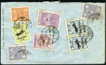 Stamp of Persia » 1925-1941 Riza Khan Pahlavi Shah (SG 602-O849) 1926-29 Majlis (Parliament) Issue incl. 1927 redrawn values: Collection of fifty-nine covers neatly mounted & written in album
