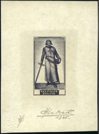 Stamp of Belgium » General issues from 1894 onwards 1946-47 Sénat I & Sénat II, collection spécialisée