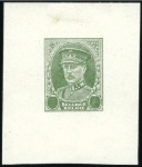 Stamp of Belgium » General issues from 1894 onwards 1933-34 Roi Albert 1er avec képi, typographie, tro